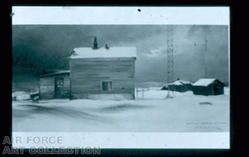 WHITE ALICE TOWERS IN THE ARCTIC